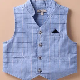 ToffyHouse Poplin Woven Half Sleeves Printed 3 Piece Party Suit With Bow - Multicolor image 2