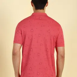 Allen Solly Men Printed Polo Collar T-shirt image 2