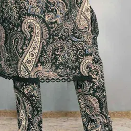 Bholukart Girls Paisley Printed Regular Kurta with Palazzos image 4