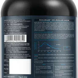 muscleblaze 100% Micellar Casein Casein Protein image 4