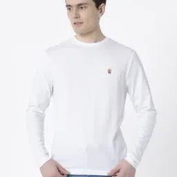 Red Tape White Cotton Regular Fit T-Shirt-picture-36