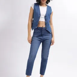 Elle Blue Slim Fit Jeans image 4