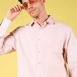 V-Mart Men Solid Cotton Casual Shirt-image-8