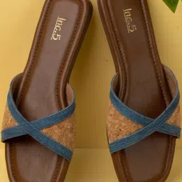 Inc.5 Women's Blue Casual Sandals-image-61