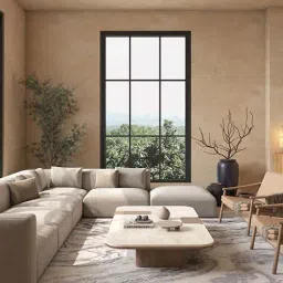 Asterlane Soft Rug For Living Room 5X8 Feet Cream Premium Collection Carpet For Living Room-picture-31