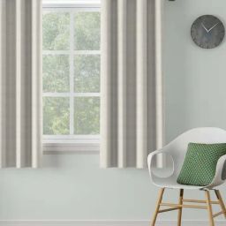 DDECOR Live Beautiful White Polyester 5 ft Window Curtain-picture-20