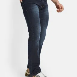 Octave Blue Cotton Regular Fit Jeans image 4