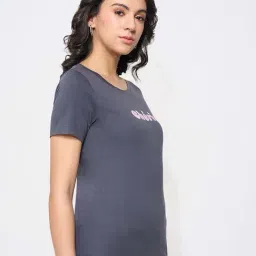 Honey By Pantaloons Grey Regular Fit Printed T-Shirt image 3