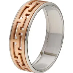 Malabar Gold and Diamonds 18k (750) Rose Gold Ring for Men-picture-32