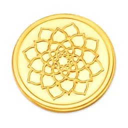 Mia by Tanishq Lotus 22k (916) 1gm Gold Coin-picture-12