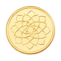 Mia by Tanishq Lotus 22k (916) 10gm Gold Coin-image-10