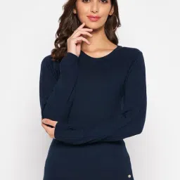 Crozo By Cantabil Navy Sweaters-image-17