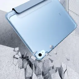 Gripp Ultra Transparent Pc Back Case for Ipad 10.9 Inch (10Th Generation) (2022) - Sky Blue image 4