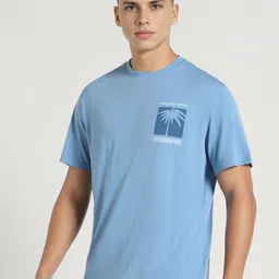 AMERICAN EAGLE OUTFITTERS Men Typography Printed Round Neck Oversized T-shirt image 3