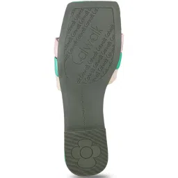 Catwalk Women's Green Casual Sandals image 4