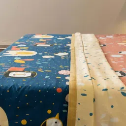 Urban Space Navy Microfibre 150 GSM Lion King Ac Room Double Bed Dohar image 4