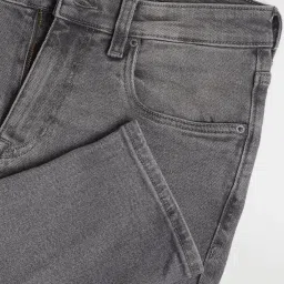 U.S. Polo Assn. Denim Co. Grey Cotton Slim Fit Jeans image 4