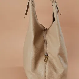 Ginger by Lifestyle Beige Hobo Handbag image 4