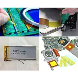 SCHOFIC Kapton Tape 5 Pcs Combo Polyimide ‎Brown 3, 5, 12, 15, 20 mm Width 33 m Length, 1222UWFK142 image 3