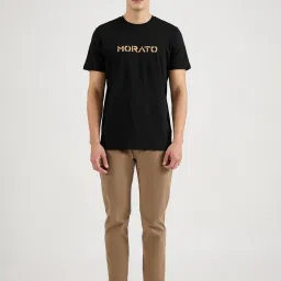 Antony Morato Fashion Black Regular Fit Solid T-Shirt image 4