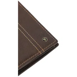 Van Heusen Brown Casual Leather Bi-Fold Wallet image 4