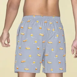 XYXX Multicolored Cotton Relaxed Fit Printed Boxers - Pack Of 3 image 3