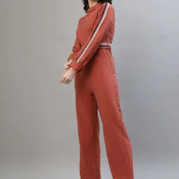 Iconic Rust Plain Jumpsuit image 4