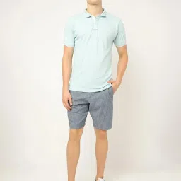 GAP Grey Cotton Regular Fit Solid Shorts image 4