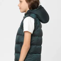 Jack & Jones Junior Green Cotton Regular Fit Fit Jacket image 3