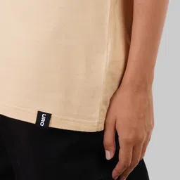 Underrated Club Women Printed Hooded Bio Finish T-shirt image 2