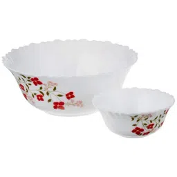 Larah by Borosil White Opalware Pudding Set of 5-picture-29