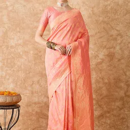 Suha Woven Design Zari Art Silk Banarasi Saree-picture-26