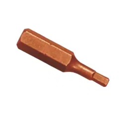 Ajay Tool Hexagonal Head 6.35 mm (1/4 inch) Screw Driver Bit Alloy Steel 25 mm Length & H8 Size, AJ-263/HH-picture-20