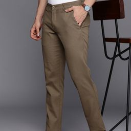 Louis Philippe Sport Men Textured Self Design Slim Fit Low-Rise Woven Regular Trousers-picture-46