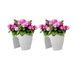 go hooked Railing Planter Hanging Pots for Plant-picture-40