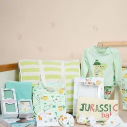 TIDY SLEEP Kids Set of 13 Pieces Printed Baby Apparel Gift Set-picture-39