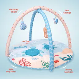tidy sleep Baby Play Mat | 4 Detachable Toys, | In to the Sea image 3