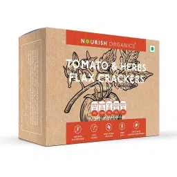 Nourish Organics Tomato and Herbs Flax Crackers 90Gr-picture-14