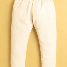 Sangria Boys Printed Mandarin Collar Straight Kurta & Trousers Sets image 2