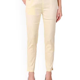 MIXFIT Women Slim Fit Cigarette Trousers-image-75