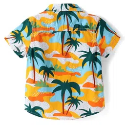 HOPZONIC Boys Classic Printed Casual Shirt image 3