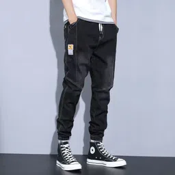 StyleCast Men Cotton Jogger Light Fade Stretchable Jeans-image-22