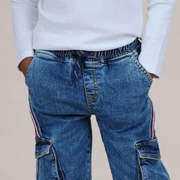 KiddoPanti Boys Turtle Neck T-shirt with Trouser image 2