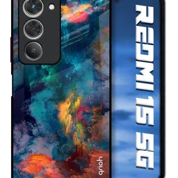 QRIOH Abstract Printed Redmi 15 5G Back Case Mobile Accessories image 3