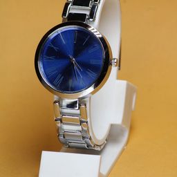 VIRAKTI Unisex Brass Dial & Bracelet Style Straps Analogue Watch C-15-BLUE 1110-picture-39