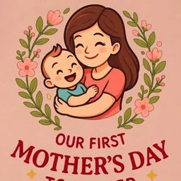 Arvesa Happy Mother Days Printed Bodysuit image 3