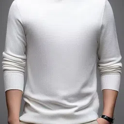 StyleCast Men Solid Long Sleeves High Neck Pullover-picture-15