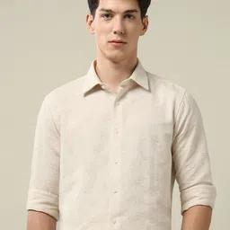 Arrow 1851 Men Floral Printed Tailored Fit Spread Collar Casual Shirt-picture-25