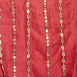 Moda Rapido Striped Leheriya Dupatta with Gotta Patti image 4