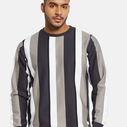 Octave Men Striped Sweatshirt-picture-24